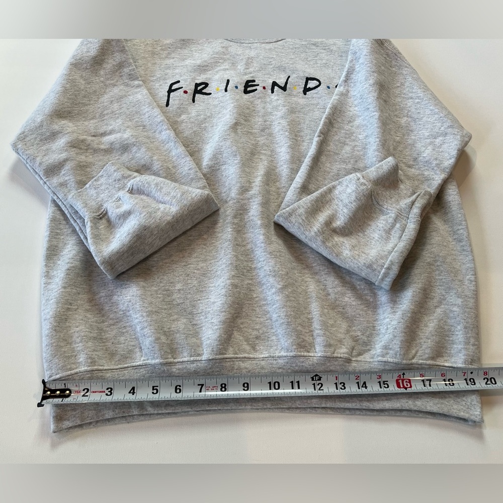 Authentic Friends Logo Crewneck Sweater Unisex Large - Picture 3 of 7